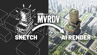 How MVRDV is using AI to design their buildings [upl. by Hanus]