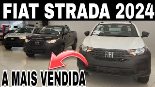 NOVA FIAT STRADA ENDURANCE CS 2024  Detalhes e Preços [upl. by Vally649]