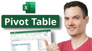 Pivot Table Excel  StepbyStep Tutorial [upl. by Towrey]