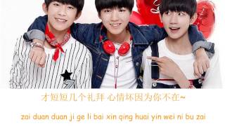 Tfboys Adore 宠爱 ChinPin YinEng [upl. by Akerdal]