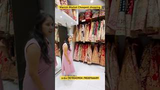 Manish Market Mumbai cheapest shopping manishmarket mumbai lehenga [upl. by Dredi]