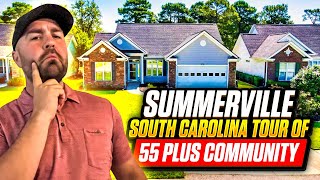 Summerville South Carolina Tour of 55 Plus Community  Four Seasons of Summerville South Carolina [upl. by Templeton]