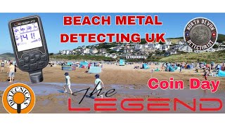 BEACH METAL DETECTING UK  NOKTA LEGEND  COINS  detecnicksmetaldetectors2984 [upl. by Mirabelle]