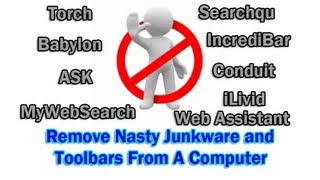 Remove Nasty Junkware and Toolbars From Computer [upl. by Gierc]