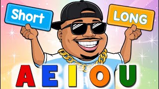 Long and Short Vowels  Spelling Rules  Learn How a Vowel Changes Its Sound  A Rap Song [upl. by Nareht747]