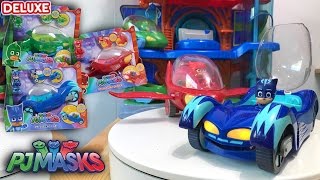 PJ Masks Toys Deluxe Games ❤️️ HUGE Cars [upl. by Petr]