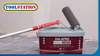 Achieve a Professional Finish Fast with Dalapro Roll Nova ReadyMixed Wall Smoother  Toolstation [upl. by Ahsienar565]