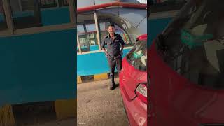 Irresponsible behaviour Asking Aadhar card in Tollgate viral trending gmrgroup shorts [upl. by Aisac]