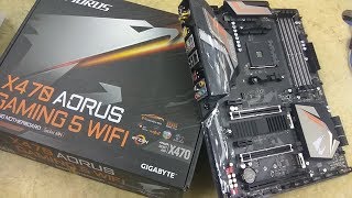 X470 Aorus Gaming 5 WiFi Gigabyte Ryzen 2nd Gen AM4 motherboard Tech Land [upl. by Niamert]