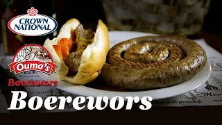 How to make your own Boerewors [upl. by Osmond]