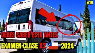 TEST DEL EXAMEN CLASE A2 CHILE 🔥COMO SACAR LA LICENCIA CLASE A2 EN CHILE TEST EXAMEN A2 CHILE 2024 [upl. by Novad]