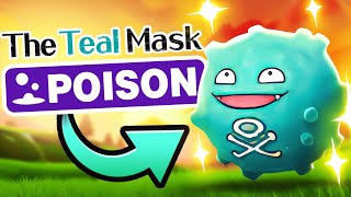 100 Shiny POISON Pokemon Locations in Teal Mask DLC [upl. by Ojaras900]