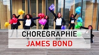 James Bond  CHORÉGRAPHIE POMPOM GIRLS Ados [upl. by Yeruoc36]