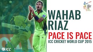 Wahab Riaz puts Australia on the back foot  CWC 15  Bowlers Month [upl. by Gilly]