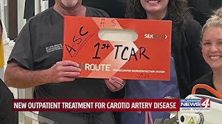 New outpatient treatment for carotid artery disease [upl. by Gomer]