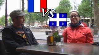 French in Quebec vs France interview en français with subtitles accent attitude history curses [upl. by Haland]