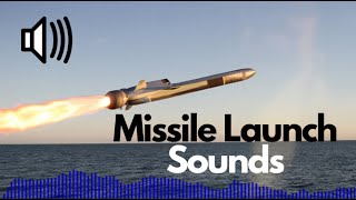 Missile Launch Sound Effects  No Copyright [upl. by Nwahs]