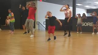 Hip hop dance class Shrek song All Star Smashmouth September 2019 [upl. by Ehudd]