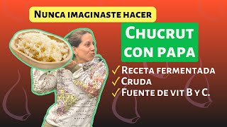 Cómo hacer CHUCRUT 3 recetas fáciles con 3 ingredientes Chucrut con papa baja en índice glucémico😱 [upl. by Turnbull]