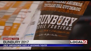 One band announced rest of Bunbury lineup expected at 6 pm [upl. by Woodsum]