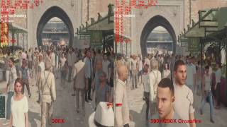 Hitman 2016 4K DX12 390X VS 390X290Х Crossfire [upl. by Aniger]