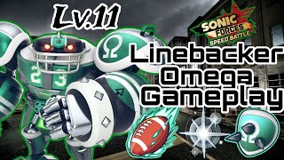 Sonic Forces Speed Battle 🏈 Linebacker Omega 🏈 Gameplay 🏈 [upl. by Belen]