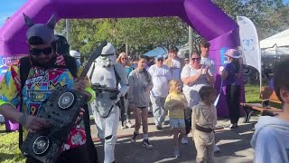 More than 100 participate in Walk the Talk for Epilepsy in Palm Beach County [upl. by Brandie690]