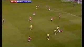 Gabriel Heinze vs Liverpool 2004 [upl. by Lyns]