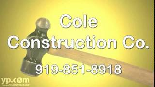 Angier Construction Cole Construction Co [upl. by Kulda]