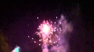 Fourth of July amateur fireworks  Lake Lavon  Branch TX [upl. by Reitrac]