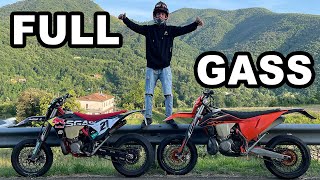 KTM 250 amp GASGAS 250 MOTARD FULL GASS🔥🚀PT 1 [upl. by Larimore]