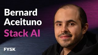 Bernard Aceituno Stack AI [upl. by Imrots]