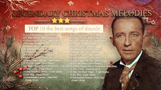 Old Christmas Songs From the 1930s  60s🎁 Bing Crosby Ella Fitzgerald Nat King Cole Frank Sinatra [upl. by Annekam]