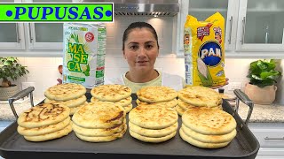 Pupusas de chicharron  En 🇺🇸USA🇺🇸 [upl. by Ttam431]