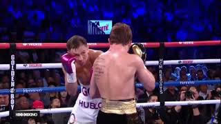 Canelo vs GGG 2  All Power Punches In SlowMo FullHD [upl. by Kcaj]