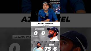 Ajaz Patel 0 Test Wickets In New Zealand 😱 ajazpatel zero test wickets newzealand [upl. by Anawk230]