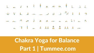 Chakra Yoga for Balance  Chakra Yoga Sequence Planning for Yoga Teachers  Part 1  Tummeecom [upl. by Louie]