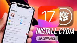 How To Download Cydia on iOS 17 iOS 1741 Jailbreak Without Computer [upl. by Laup]