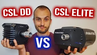 Fanatec CSL DD vs CSL Elite Is It An Upgrade [upl. by Lleuqram]