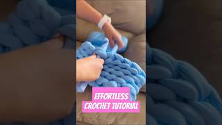 Effortless crochet tutorial [upl. by Garceau38]