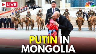 Putin in Mangolia LIVE Putin Visits Mongolia Amid ICC Arrest Warrant  Khurelsukh Ukhnaa  N18G [upl. by Trimmer445]