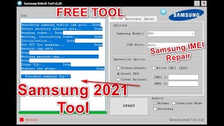 New 2021 Samsung Unlock Tool V220114 Cracked  FREE [upl. by Aicila480]