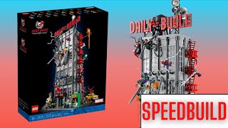 LEGO speed build timelapse  76178 DAILY BUGLE SPIDERMAN [upl. by Aihsela414]