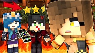 Minecraft Babies  THE WORST RESTAURANT EVER ITS NOT RAW ITS BURNT Minecraft Roleplay [upl. by Doggett]