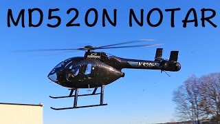 MD 520N NOTAR Helicopter review and flight [upl. by Aenaj]