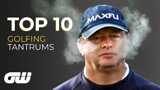 Top 10 GOLFING TANTRUMS  Golfing World [upl. by Stu]