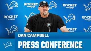 Dan Campbell Press Conference  October 18 2024 [upl. by Kirenoj]