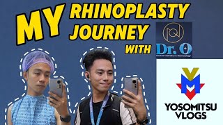 Vlog 4 My Rhinoplasty Journey with Dr O Medical Aesthetics amp Dermatology [upl. by Nnairda]