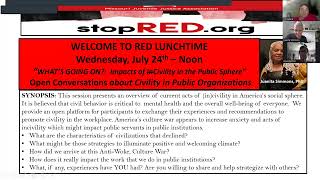 stopRED Lunchtime Learning  July 2024 [upl. by Wrigley]