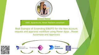 Extending D365FO using Power Apps amp Power Automate amp Approvals integration [upl. by Roybn]